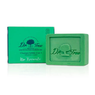 Dr. Tree Shampoo solido 2 in 1 per uso frequente 75 g