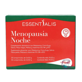 Essentialis Heel Ménopause Nuit 30 comprimés 