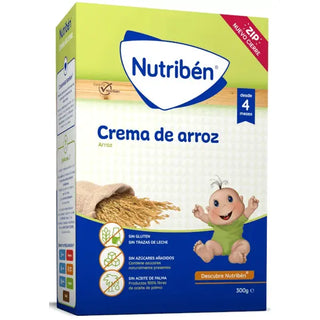 Nutriben Crema di riso senza glutine 300g — Cereale per l'infanzia