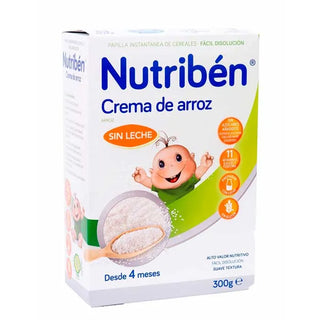 Crema di riso senza glutine Nutribén 300 g