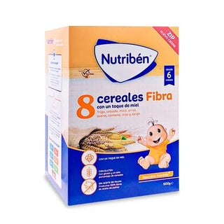 Nutribén 8 Cereali e Miele Fibre 600g