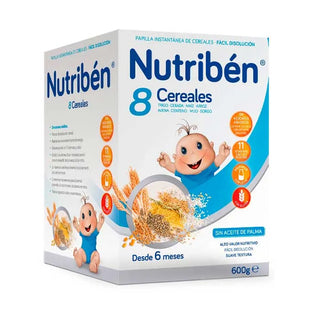 Nutribén Porridge di cereali 8 cereali 600 g