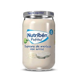 Nutribén Potito Nasello, Piselli e Carota 235g