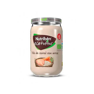 Nutribén Ecopotito Pollo ruspante con riso 235g
