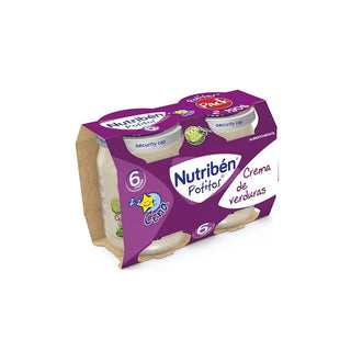 Nutriben Nutribén Potito Cena Bipack Crema di Verdure 2x 190g