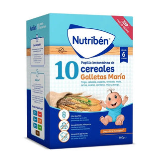 Nutribén 10 Cereali con Biscotti María 1 Busta 600 g