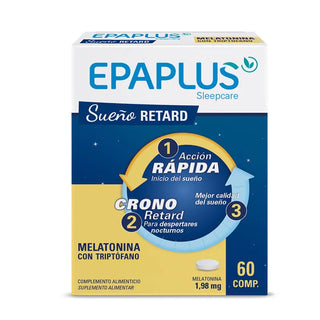 Epaplus Sleepcare Ritardante del Sonno Melatonina 60 compresse
