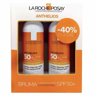 La Roche Posay La Roche-Posay Anthelios Invisible Acqua solare SPF 50+ 2 x 200 ml — Spray solaire visage et corps