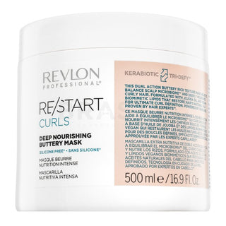 Revlon Professional Restart Curls Maschera Burrosa Nutriente Profonda 500 ml