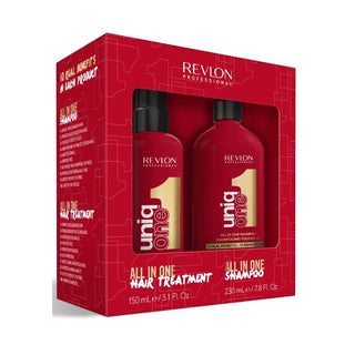Revlon Professional Uniq One Shampoo e Trattamento 150 ml + 230 ml — Shampoo e trattamento
