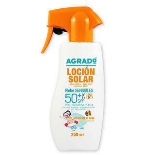Agrado Lozione Solare SPF50 Bambini — Spray solare