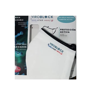 Mascherina igienica Heiq Viroblock riutilizzabile per la protezione contro il Covid 19