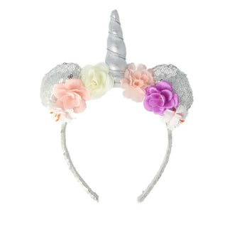 Cerchietto con paillettes unicorno Inca