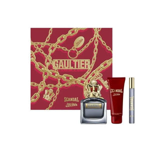 Jean Paul Gaultier Scandal for Him Eau de Toilette Spray 100ml cofanetto 3 pezzi