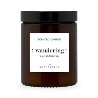 The Olphactory Wandering Goji Tè Nero, Goji, Candela Profumata, 135 g