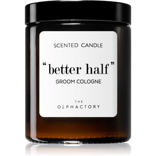 The olphactory Better Half Groom Colonia, Colonia, Candela Profumata, 135 g