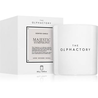 The olphactory Majestic Symphony, Pelle, Candela Profumata, 310 g