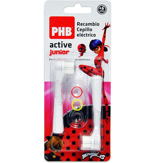 PHB Spazzolino elettrico ricambio Active Junior Testina di ricambio spazzolino elettrico
