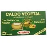 Brodo vegetale biologico Integralia con sale marino 6 dadi x 11 g