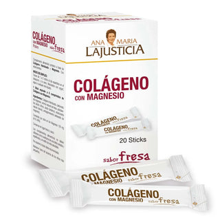 Ana María Lajusticia Collagene con Magnesio Gusto Fragola 20 stick 4g