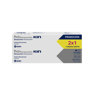 Kin Fkd Dentifricio sbiancante 2x125ml scadenza 01/26