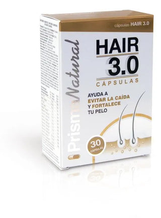 Prisma Nat cheveux 3 0 et Peau 30 capsules 