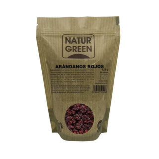 Mirtilli rossi secchi biologici Naturgreen 125 g