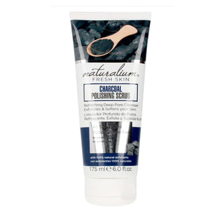 Naturalium Scrub viso fresca lucidante al carbone 175 ml — Scrub viso