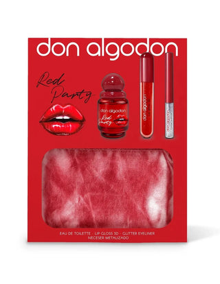 Don Algodón D Algodon Wom Rosso Party 30 Maq Borsa — Bolso