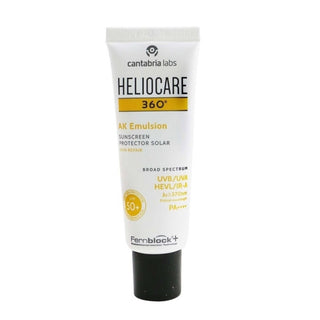 Cantabria labs Heliocare 360º , Protezione UV, Quotidiana, Emulsione, Per il viso, SPF50+, 50 ml