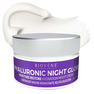 Biovene Hyaluronic Night Glow Moisture Restore Crema Notte Idratante 50ml