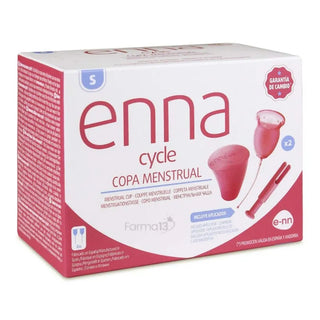 Coppetta mestruale Enna Cycle taglia S 2 pezzi + applicatore