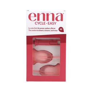 Enna Cycle Coppette mestruali 2 taglia M + applicatore — Coppetta mestruale