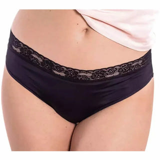 Mutandine mestruali Enna Classiche Nere Flusso Moderato T- XXS-M