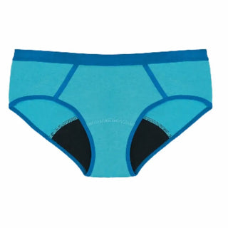 Enna Culotte menstruelle de sport pour adolescentes Taille 152 Couleur Bleu 