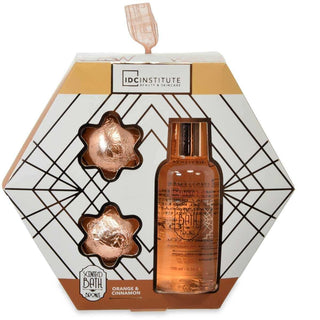 Idc institute Set Regalo Profumato Da Bagno Bronzo 3 pezzi — Set bagno
