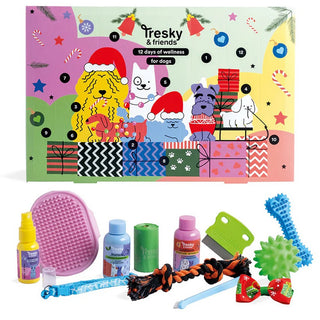 Cartoon Tresky y Friends Calendario dell'Avvento 12 pezzi — Set