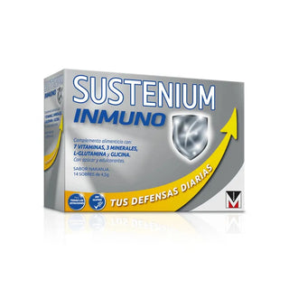 Sustenium Immuno Integratore Alimentare Gusto Arancia 14 Bustine