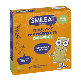 Smileat Organic cereal pancakes with banana and pumpkin 60 g 