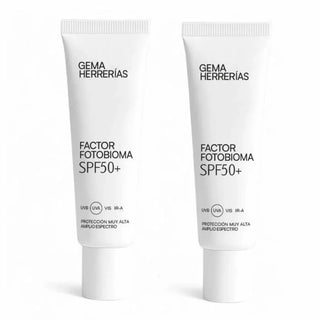 Gema Herrerías Factor Fotobioma Spf50+ 2x50ml