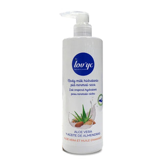 Latte corpo Lovyc all'aloe vera e mandorle per pelli da normali a secche 400 ml