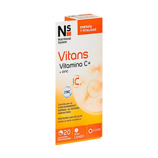 Ns Vitans Vitamina C + Zinco 20 compresse Effervescenti Gusto Limone