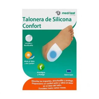 Grande cuscinetto per tallone in gel Medilast (2 unità)