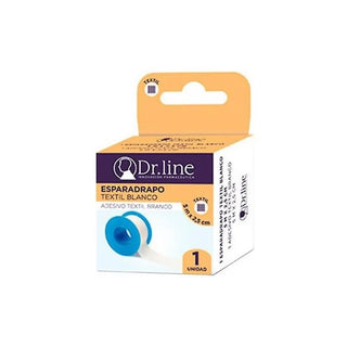 Dr. Line Nastro tessile bianco 5x2,5cm X12