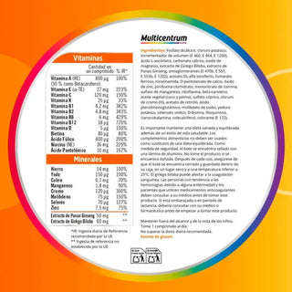 Multicentrum Performance Plus 30 compresse — Integratore multivitaminico