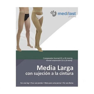 Medilast media pierna derecha hasta la cintura Gentleman T-S 1 pz 