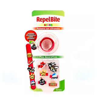 Braccialetto per bambini Respingi morsi + spille decorative