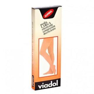 Calze a compresseressione lunghe Viadol, beige normale, taglia 5 Prim
