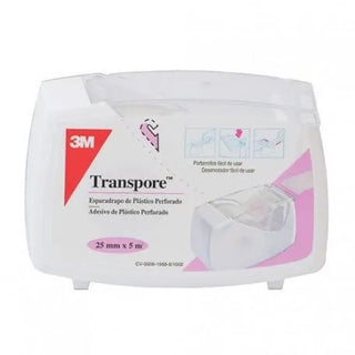 Ioox Transpore Esparadrapo Bianco 5 M X 2,5 Cm 3 m