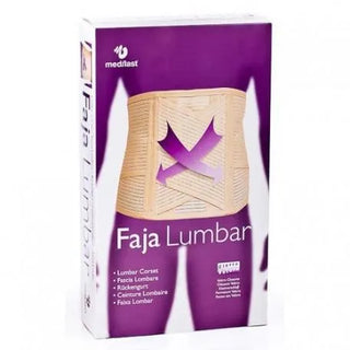 Cintura di supporto lombare Medilast taglia 3 velcro 85-95 cm